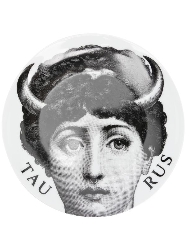 browns Fornasetti Tema E Variazioni N.349 Wall Plate (25cm) | Browns Decorative Trays & Plates