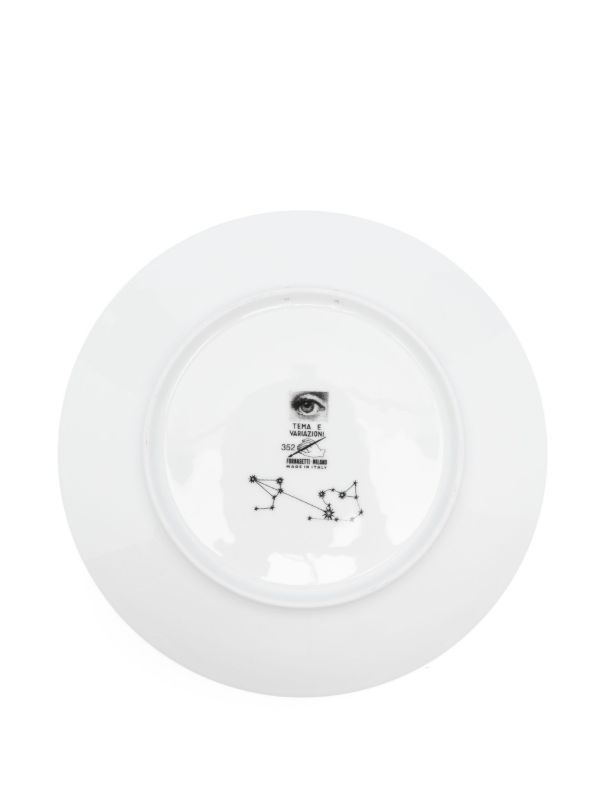 Browns Fornasetti Tema E Variazioni N.352 Wall Plate (25cm) | Browns Decorative Trays & Plates