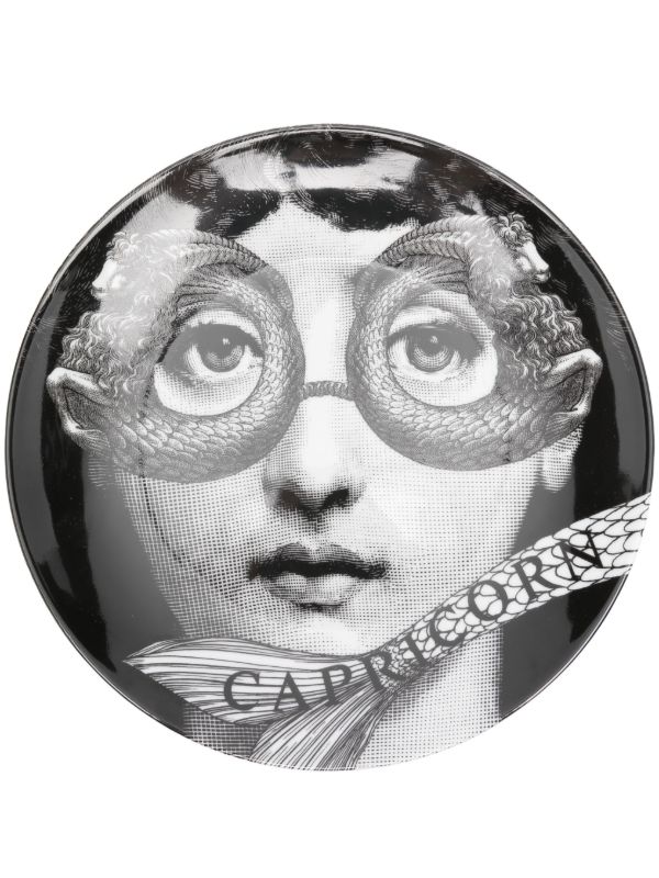 browns Fornasetti Tema E Variazioni N.357 Wall Plate (25cm) | Browns Decorative Trays & Plates