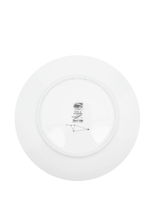 Browns Fornasetti Tema E Variazioni N.359 Wall Plate (25cm) | Browns Decorative Trays & Plates