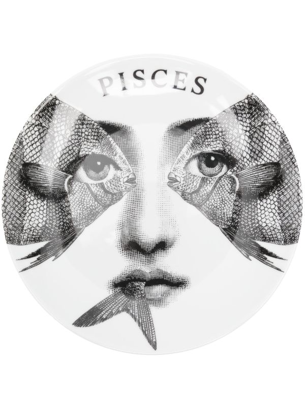browns Fornasetti Tema E Variazioni N.359 Wall Plate (25cm) | Browns Decorative Trays & Plates
