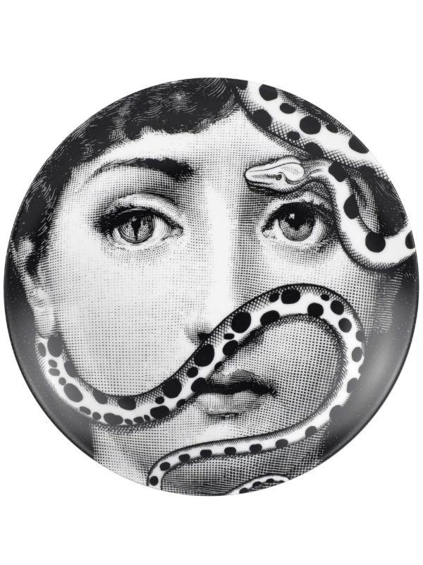 browns Fornasetti Tema e Variazioni No.383 wall plate | Browns Decorative Trays & Plates