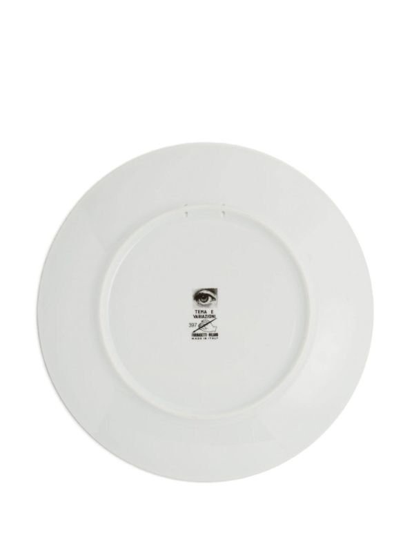 Browns Fornasetti Tema E Variazoni N.397 Plate (26cm) | Browns Plates & Bowls