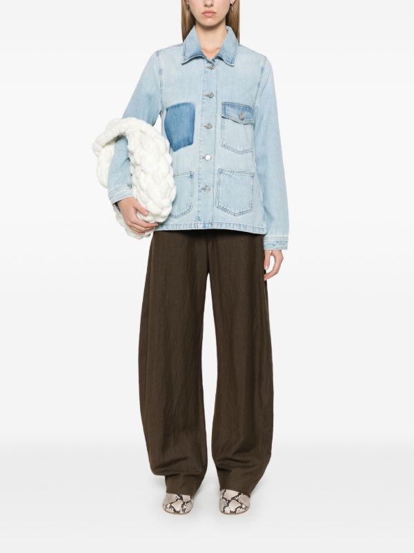Browns FRAME Blue Chore Denim Jacket | Browns Denim Jackets