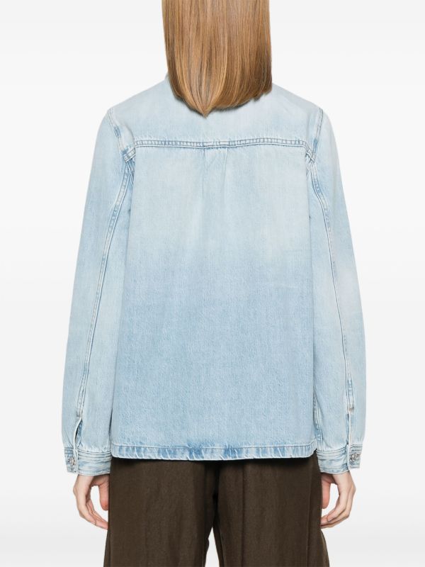 Browns FRAME Blue Chore Denim Jacket | Browns Denim Jackets