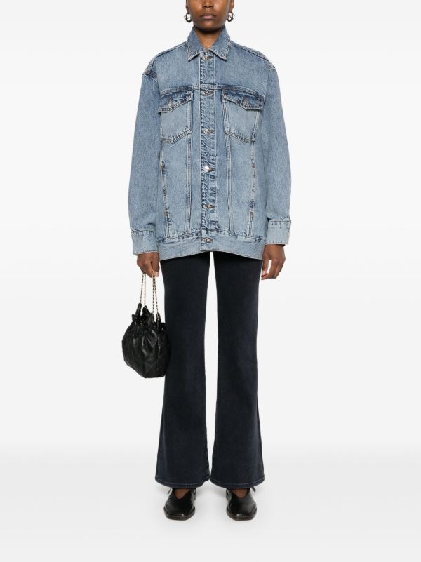 Browns FRAME Blue Denim Jacket | Browns Denim Jackets