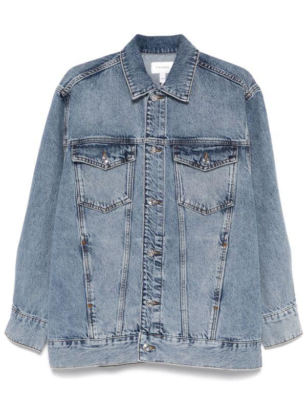 browns FRAME Blue Denim Jacket | Browns Denim Jackets
