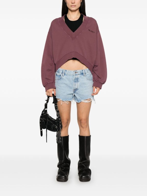 Browns FRAME Blue The Hang Shorts | Browns Short & Mini Shorts