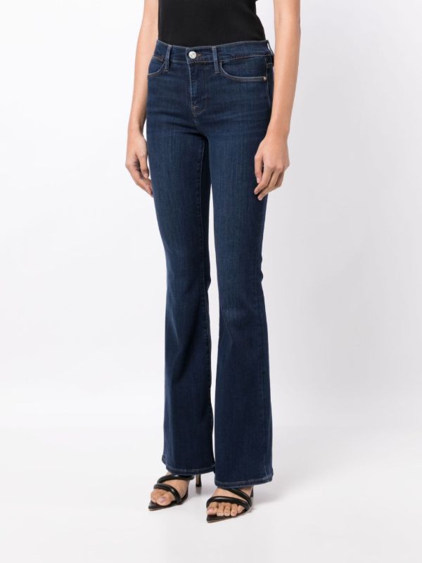 Browns FRAME Le High Flared Jeans | Browns Flares & Bell Bottom Jeans