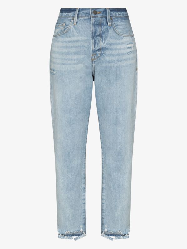 browns FRAME Le Original distressed Jeans | Browns Straight-Leg Jeans