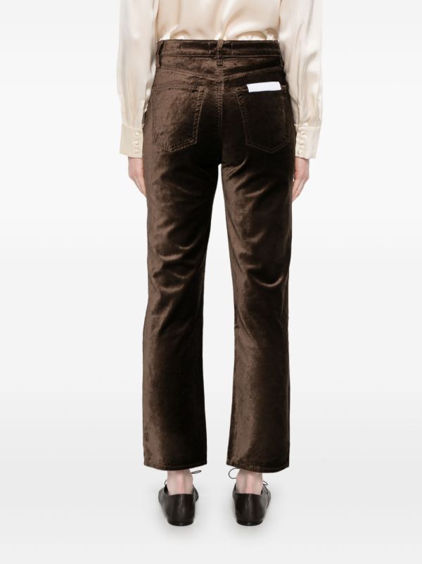 Browns FRAME Le Sleek Trousers | Browns Straight-Leg Pants