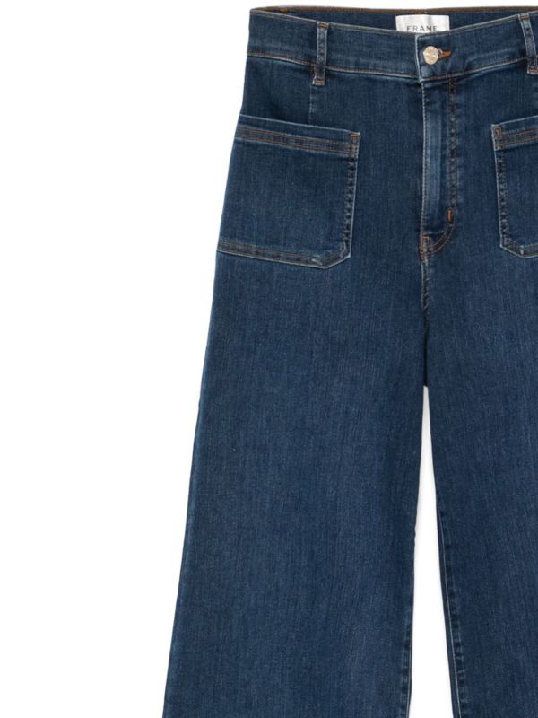 Browns FRAME Le Slim Palazzo Jeans | Browns Wide-Leg Jeans