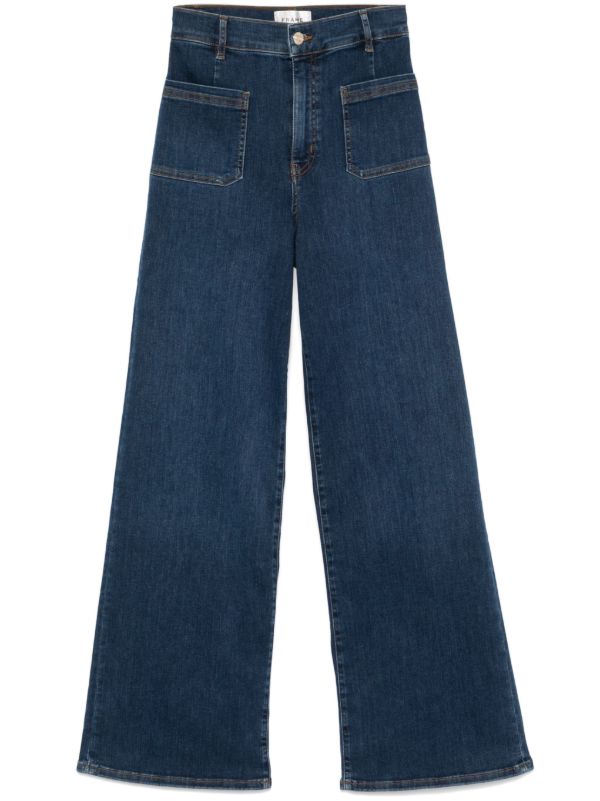 browns FRAME Le Slim Palazzo Jeans | Browns Wide-Leg Jeans
