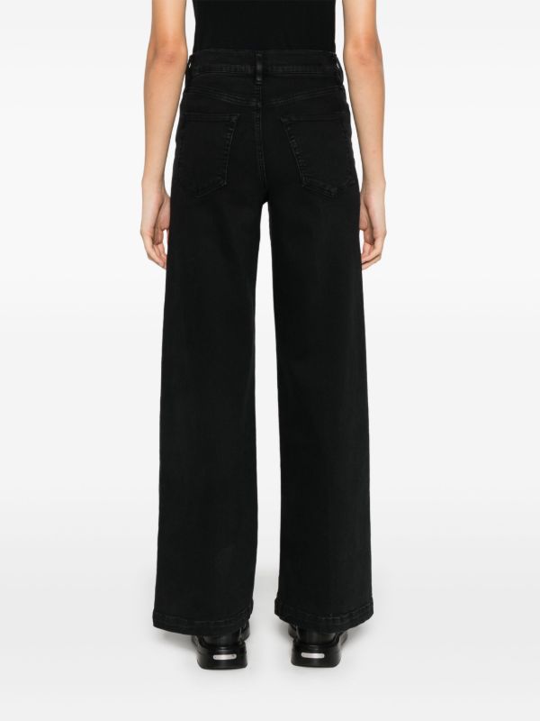 Browns FRAME Le Slim Palazzo Wide Hem Jeans | Browns Wide-Leg Jeans