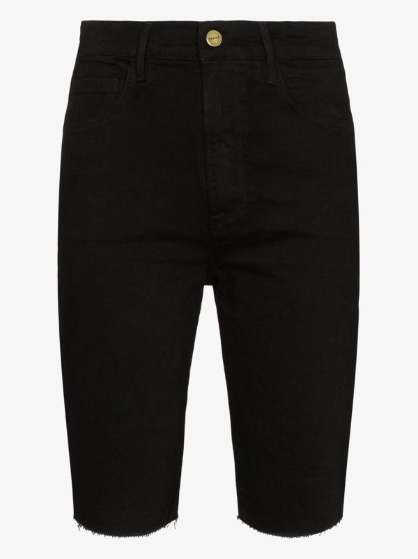 browns FRAME Le Vintage Bermuda denim shorts | Browns Denim Shorts