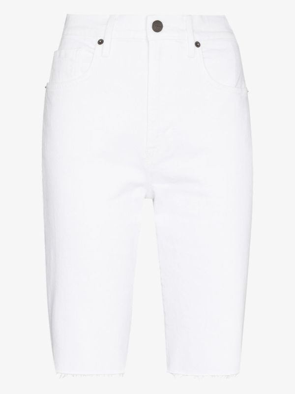 browns FRAME Le Vintage bermuda shorts | Browns Denim Shorts