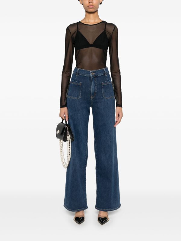 Browns FRAME Mesh Bodysuit | Browns T-Shirts & Jersey Shirts