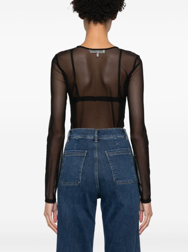 Browns FRAME Mesh Bodysuit | Browns T-Shirts & Jersey Shirts