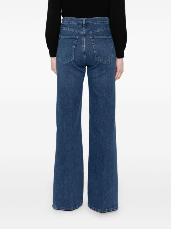 Browns FRAME Pintuck Jeans | Browns Flares & Bell Bottom Jeans