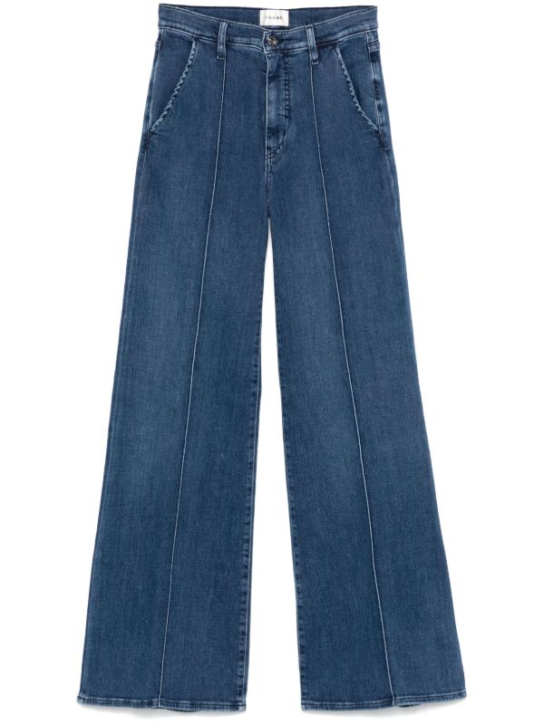 browns FRAME Pintuck Jeans | Browns Flares & Bell Bottom Jeans