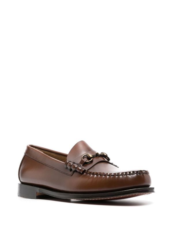 Browns G.H. Bass & Co. Brown Lincoln Heritage Leather Loafers | Browns Loafers