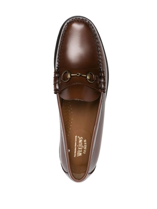 Browns G.H. Bass & Co. Brown Lincoln Heritage Leather Loafers | Browns Loafers