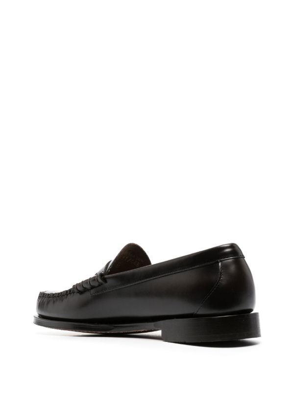 Browns G.H. Bass & Co. Brown Weejuns Larson Leather Loafers | Browns Loafers
