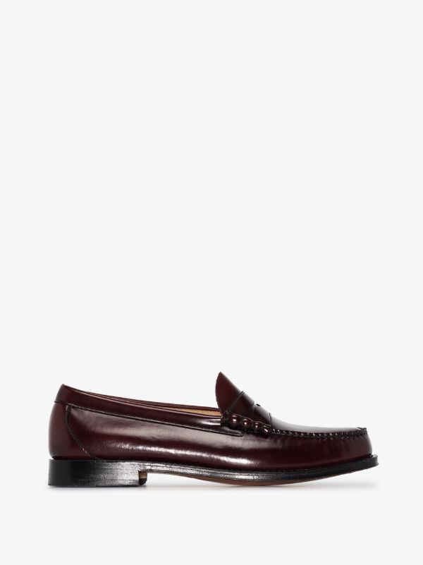 browns G.H. Bass & Co. Brown Weejuns Larson leather loafers | Browns Loafers