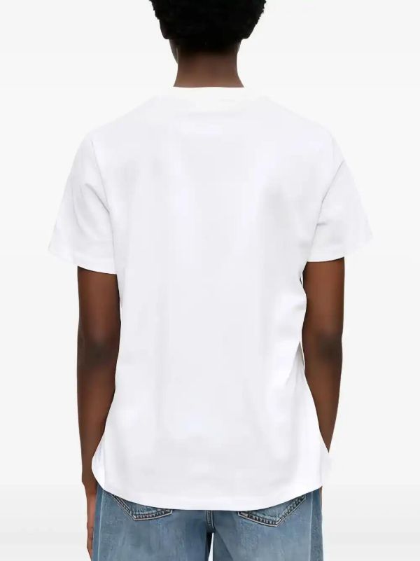 Browns GANNI Organic Cotton T-shirt | Browns T-Shirts & Jersey Shirts