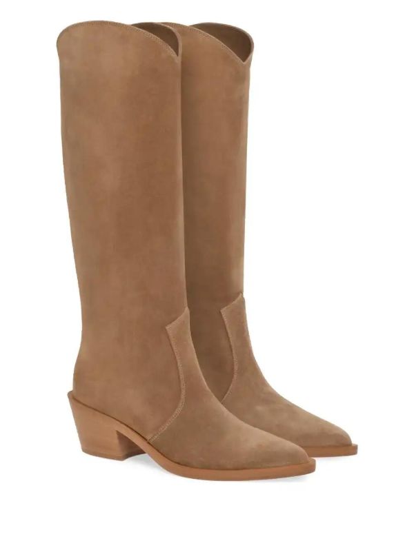 Browns Gianvito Rossi 45mm Waylon Boots | Browns Boots