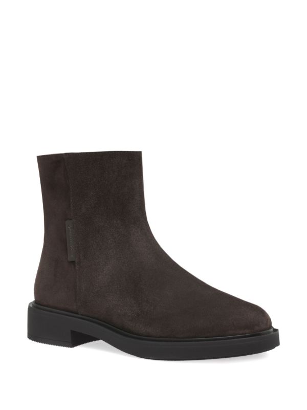 Browns Gianvito Rossi Brown Lexington Suede Ankle Boots | Browns Boots
