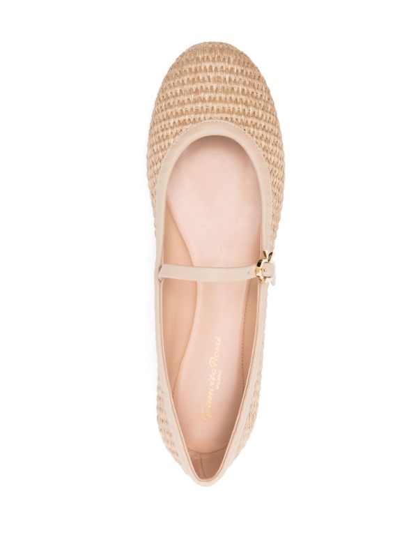 Browns Gianvito Rossi Carla Ballet Flats | Browns Ballerina Shoes