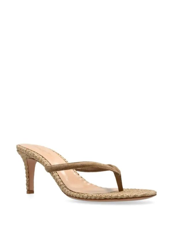Browns Gianvito Rossi Leather Sandals | Browns Sandals