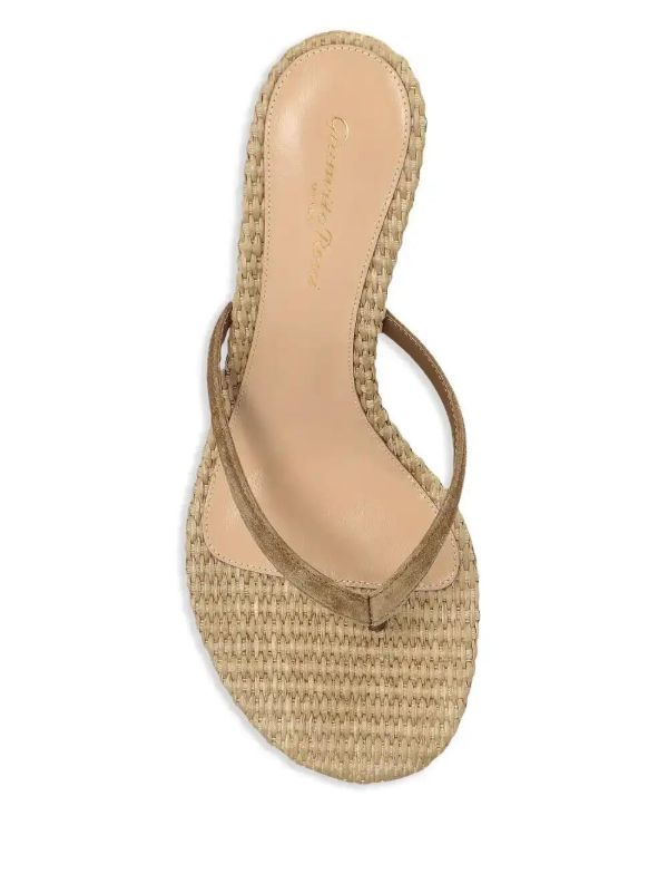 Browns Gianvito Rossi Leather Sandals | Browns Sandals