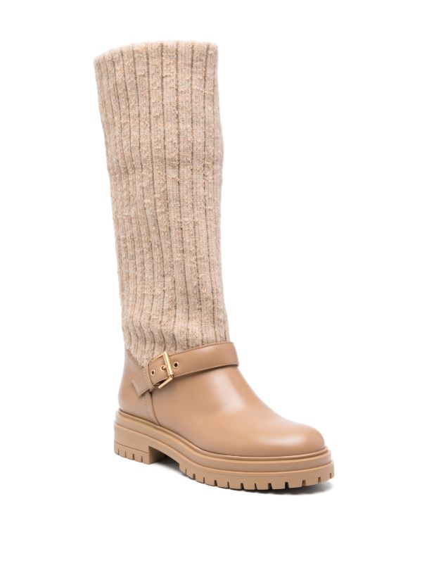Browns Gianvito Rossi Neutral Thurso Boots | Browns Boots