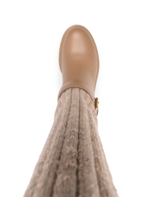 Browns Gianvito Rossi Neutral Thurso Boots | Browns Boots