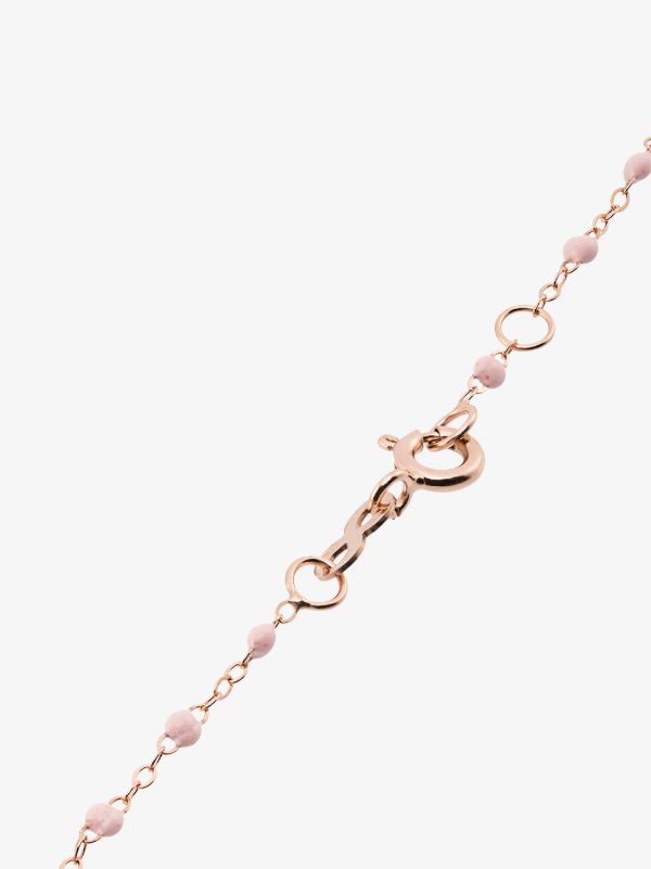 Browns Gigi Clozeau 18K Rose Gold 17 CM Beaded Bracelet | Browns Fine Bracelets