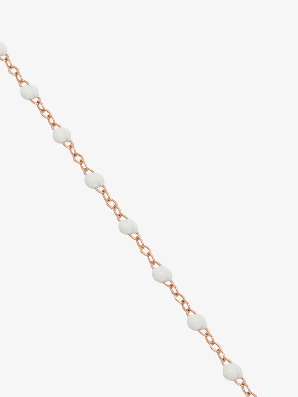 Browns Gigi Clozeau 18K Rose Gold 17 CM Beaded Bracelet | Browns Fine Bracelets
