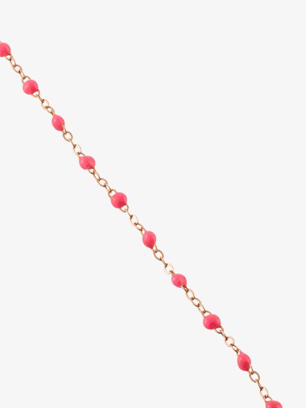 Browns Gigi Clozeau 18K Rose Gold 17 CM Beaded Bracelet | Browns Fine Bracelets