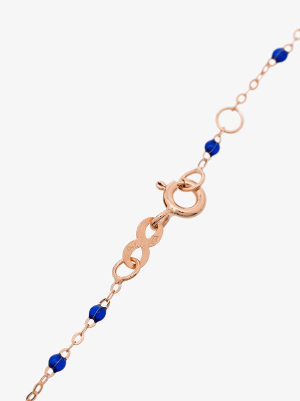 Browns Gigi Clozeau 18K Rose Gold 42 CM Beaded Necklace | Browns Fine Bracelets