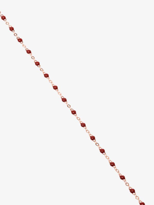 Browns Gigi Clozeau 18K Rose Gold 42 CM Beaded Necklace | Browns Fine Necklaces