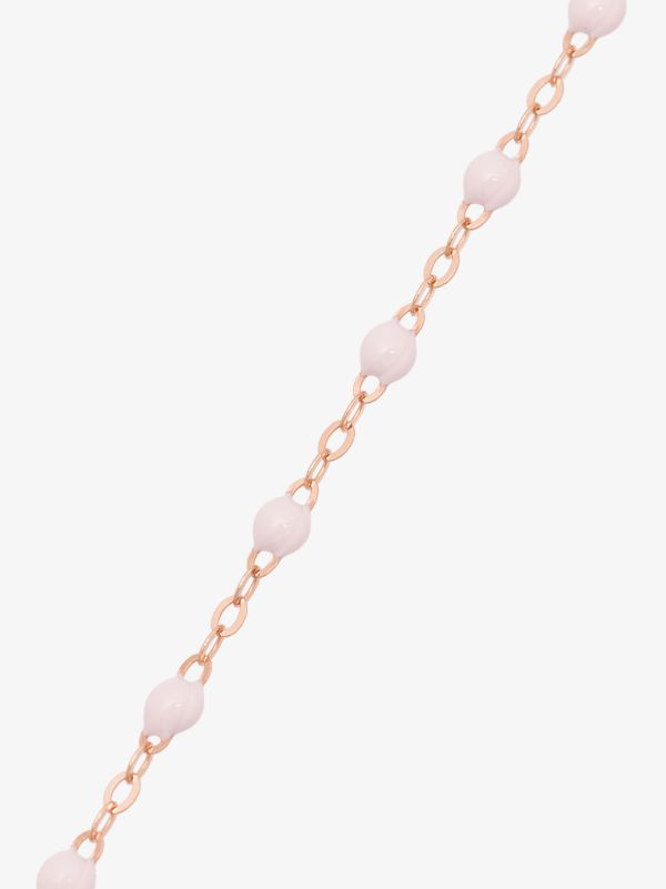 Browns Gigi Clozeau 18K Rose Gold 45 CM Beaded Necklace | Browns Fine Necklaces