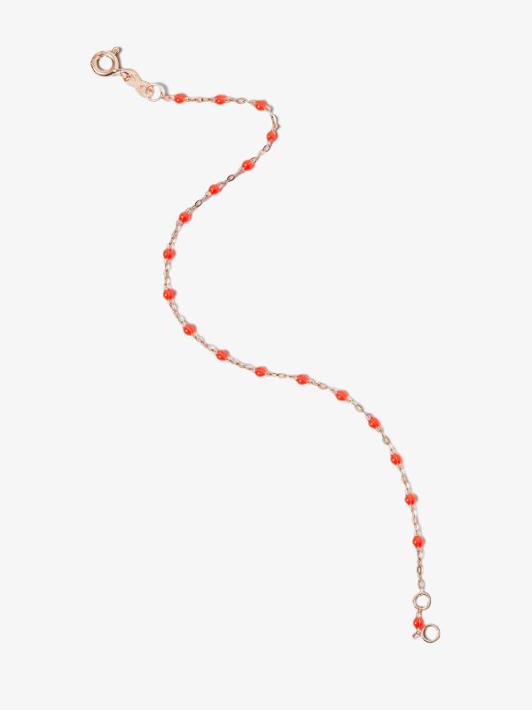 Browns Gigi Clozeau 18K Rose Gold Classic Gigi 17 CM Beaded Bracelet | Browns Fine Bracelets