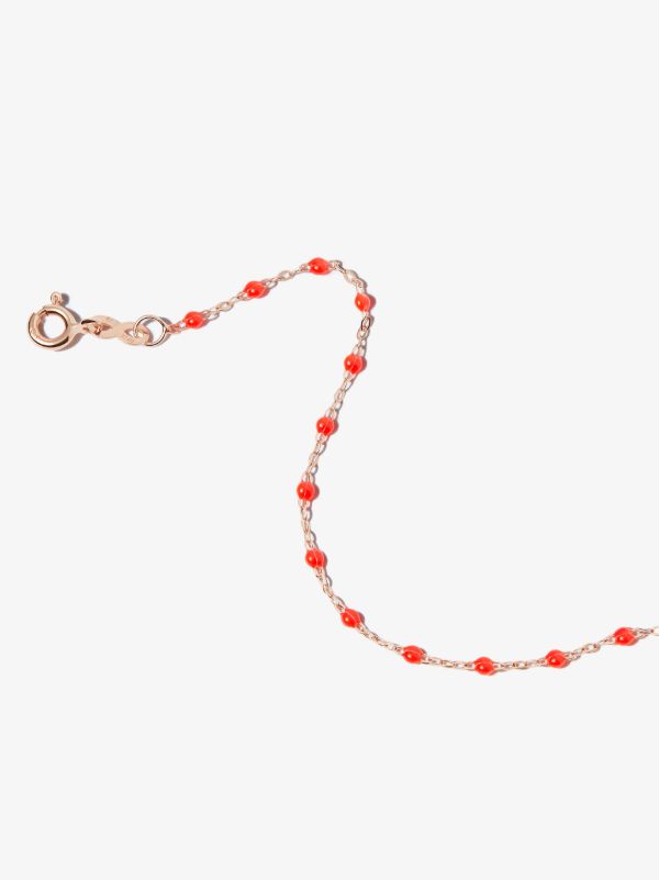 Browns Gigi Clozeau 18K Rose Gold Classic Gigi 17 CM Beaded Bracelet | Browns Fine Bracelets