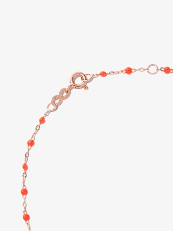 Browns Gigi Clozeau 18K Rose Gold Classic Gigi 42 CM Beaded Necklace | Browns Fine Necklaces