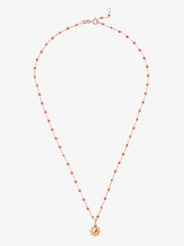 Browns Gigi Clozeau 18K Rose Gold Classic Gigi 42 CM Beaded Necklace | Browns Fine Necklaces