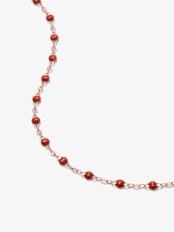 Browns Gigi Clozeau 18K Rose Gold Classic Gigi Fauve Beaded Bracelet | Browns Fine Bracelets