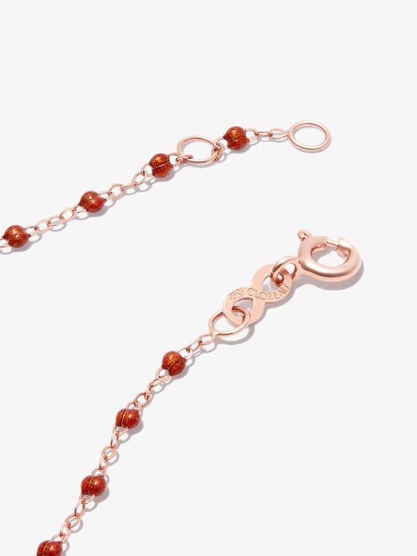 Browns Gigi Clozeau 18K Rose Gold Classic Gigi Fauve Beaded Bracelet | Browns Fine Bracelets