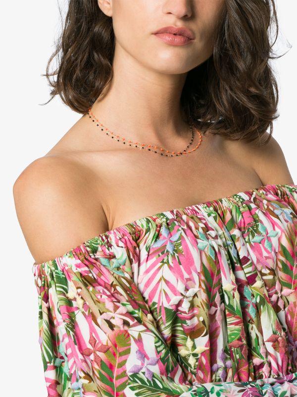 Browns Gigi Clozeau 18K Yellow Gold 42 CM Beaded Necklace | Browns Fine Necklaces