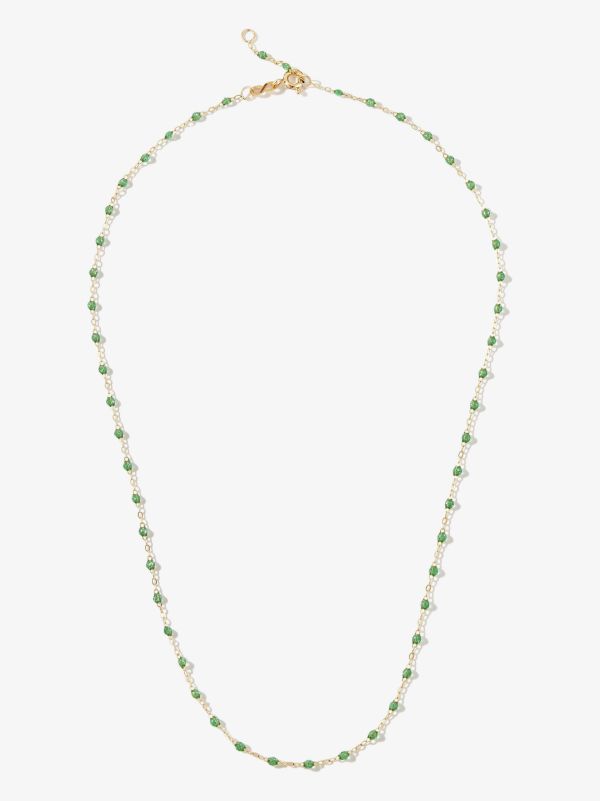 Browns Gigi Clozeau 18K Yellow Gold Classic Beaded Necklace | Browns Fine Necklaces